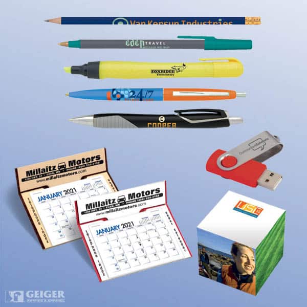 Koozie Group Calendars, pens, and Notepads